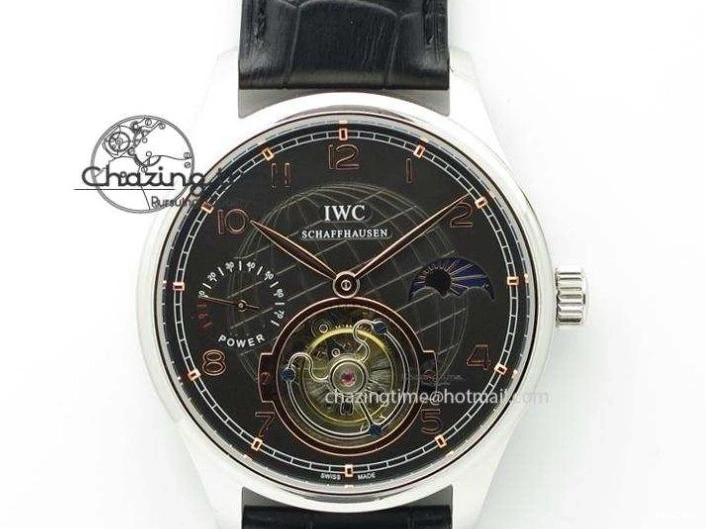 MIROTIME 0701 Portuguese Fa Jones IW544203 SS GSF 1:1 Best Edition White Dial On Leather Strap Trendsetting 7235